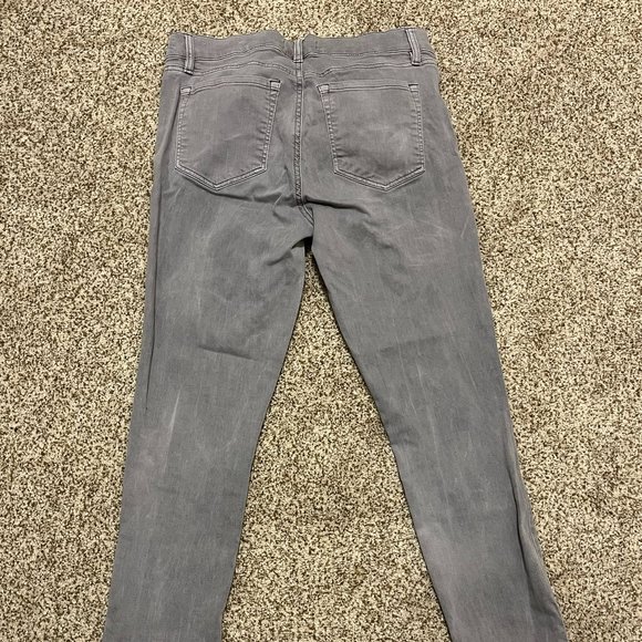 Ann Taylor Loft gray capri pants - Picture 2 of 4